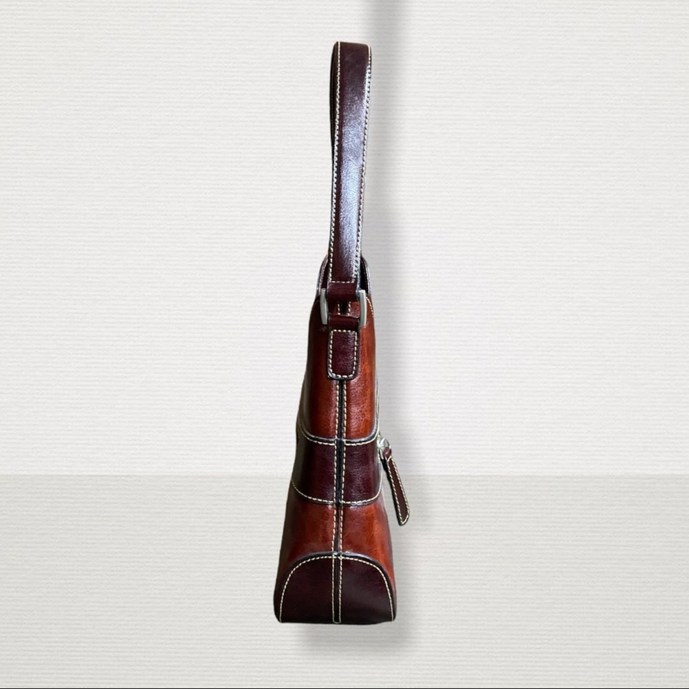 Beautiful Reddish Satchel  Mini Tote - Picture 5 of 9